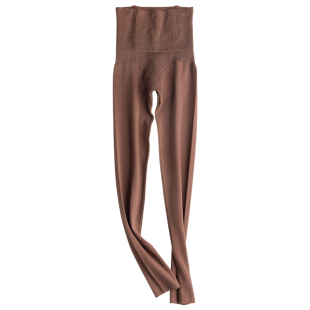 高腰收腹打底裤女外穿德绒自发热提臀加厚保暖裤冬产后塑形压力裤