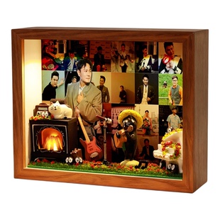 张信哲明星周边相框礼物生日创意收纳摆件桌面卧室礼品演唱会