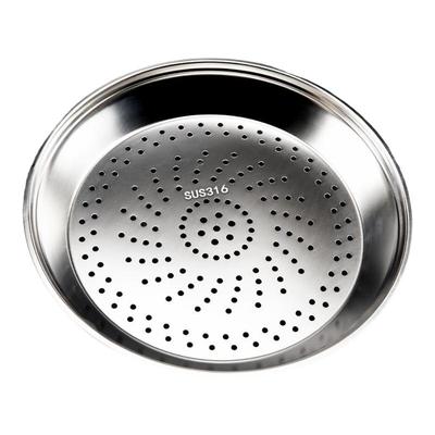 食品级316不锈钢蒸盘炒锅专用