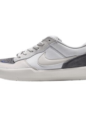 NIKE耐克男子SB FORCE 58低帮百搭运动休闲复古滑板鞋IQ8398-001