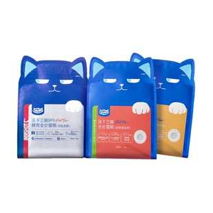 【官方正品】WoWo喔喔大蓝包冻干猫粮椰子鸡全价猫粮赠试吃