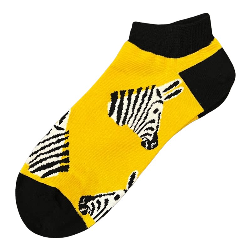 happysocks男士多巴胺卡通短袜子