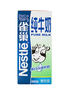 雀巢纯牛奶1L*12盒商用餐饮
