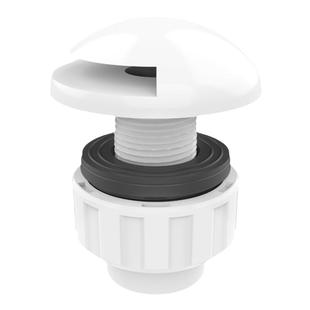 天雁底吹出水口无管道鱼缸上水底部鸭嘴无溢流水族箱活接式上水口