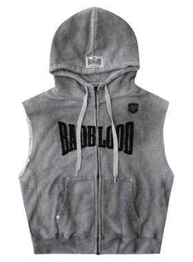 Badblood迷彩扎染马甲七分裤套装