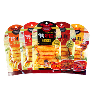 金时子炒年糕45g芝士麻辣烧烤即食零食年糕条朝鲜族打糕糍粑韩式