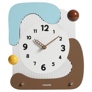 Mandelda家居客厅入户玄关装饰时钟卧室相框摆件软装高级感礼品