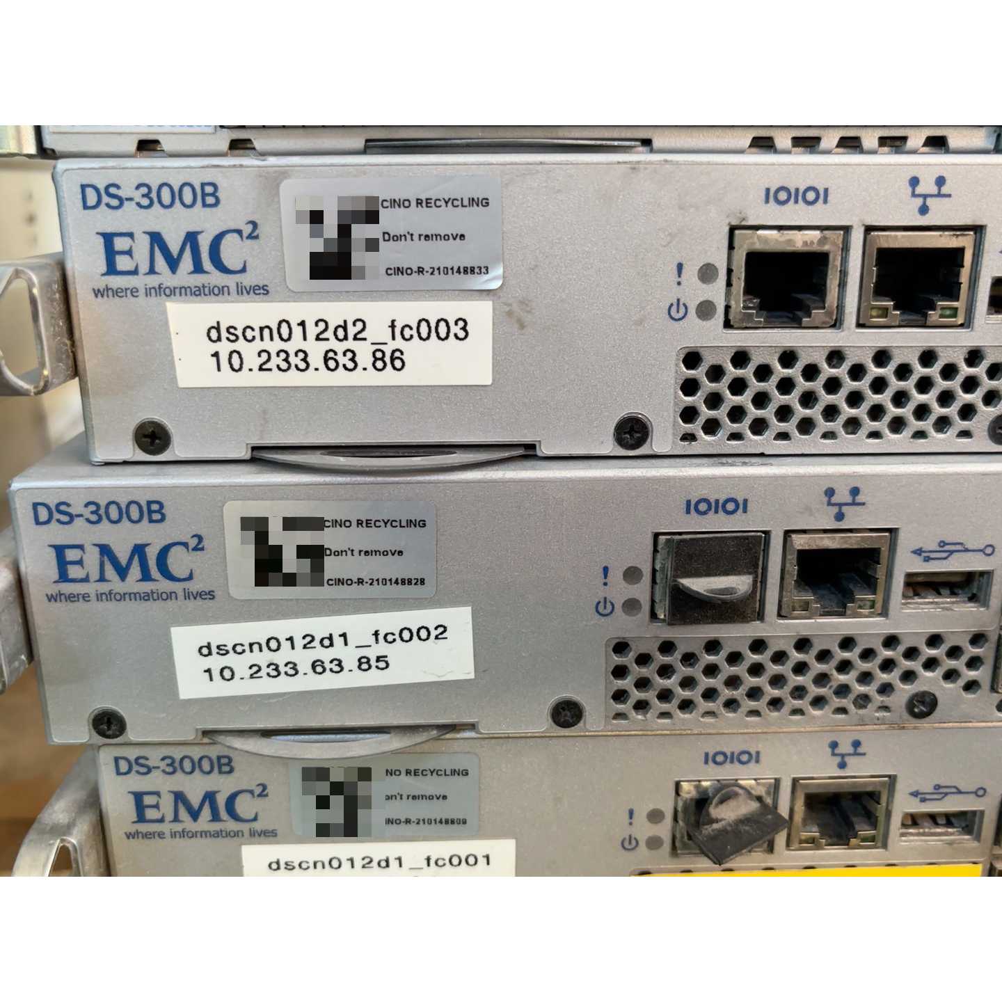 议价-EMC DS-300B 博科存储光纤交换机24口