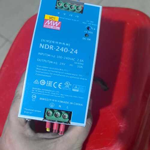 溢价-实价明纬NDR-240-24开关电源24V 10A 240W