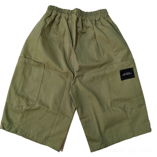 男童裤子夏季2025新款儿童中大童男孩休闲裤宽松工装裤运动五分裤