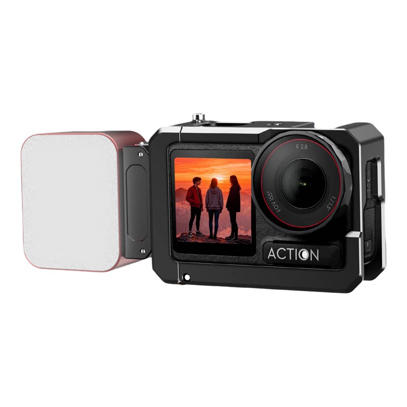 GoPro/Insta360磁吸快装补光灯