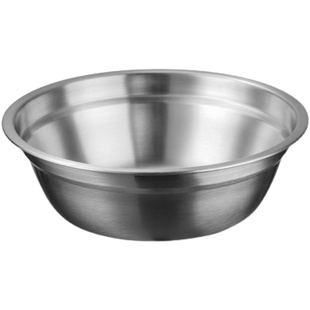 304不锈钢汤盆碗不锈钢盘韩式哑光水果盘蒸盘菜盘碟子托盘汤碗盆