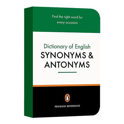 近义词反义词词典 企鹅参考书系列 英文原版 The Penguin Dictionary of English Synonyms and Antonyms 英文版 进口英语书籍