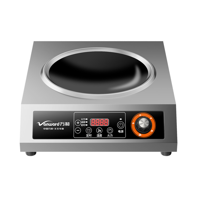万和电磁炉商用台式3500W大功率新款小吃奶茶店火锅专用电磁灶