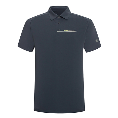 诺诗兰男凉感弹力舒适防晒polo衫