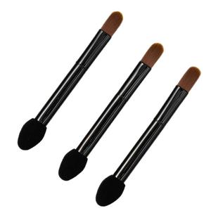 星兜双头遮瑕刷3支海绵棒遮盖斑点泪沟黑眼圈便携化妆刷眼影刷