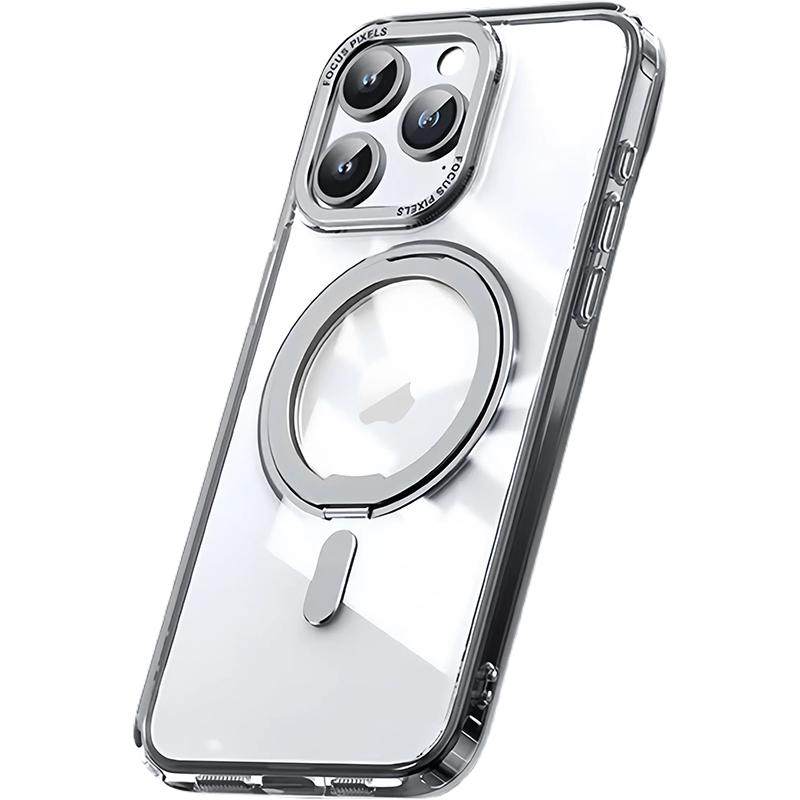 FCWM新款适用苹果18promax手机壳iphone16透明带支架17pro外壳15promax全包14plus防摔1