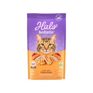 白猪商店 美国Halo自然光环鲜肉猫粮holistic全能系列鸡肉有标