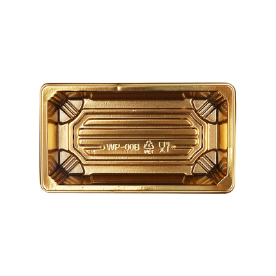 食品级PET材质金色系列寿司盒