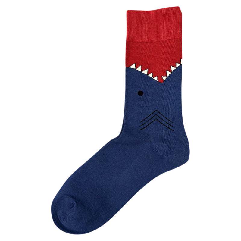 happysocks袜子男士大码中筒潮袜