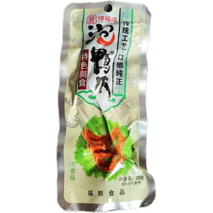 福顺香辣特产19即食泡鸭爪龙岩