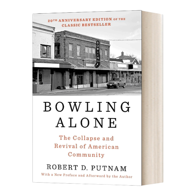 英文原版 Bowling Alone Revised and Updated 独自保龄球 修订和更新 英文版 进口英语原版书籍