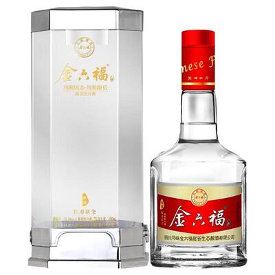 金六福白酒50度8纯粮酒年货礼盒