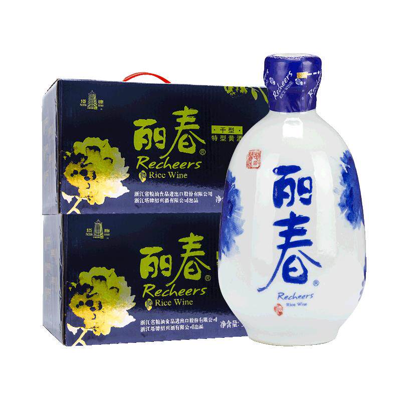 塔牌黄酒干型丽春酒375ml*12瓶
