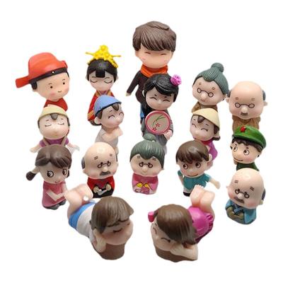 卡通手办人物模型可爱现货