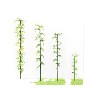 DIY手工沙盘模型建筑模型材料 配景模型树微景观环艺塑料青竹子