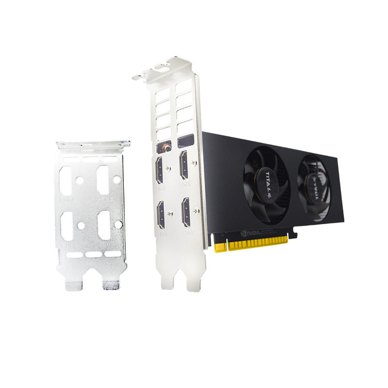 泰塔 GT730/750 4G 4HDMI 4屏多屏显卡 炒股监控投影分屏合屏拼接