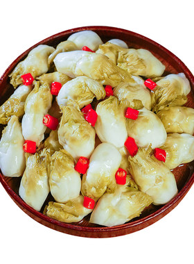 森牛家正宗农家特产四川泡儿菜土坛鲜泡娃娃菜观音菜下饭咸菜酸辣