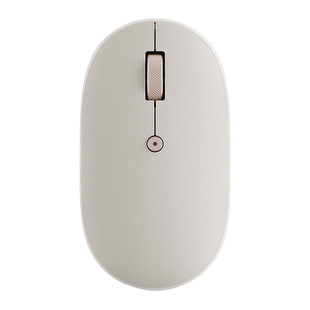 Satechi 皮质无线蓝牙鼠标适用Macbook笔记本电脑iPad平板铝合金