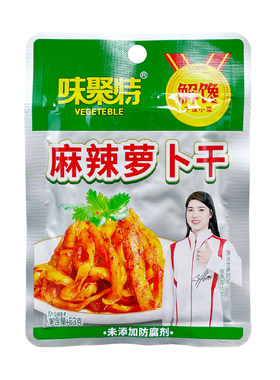 味聚特麻辣萝卜干袋装四川咸泡菜