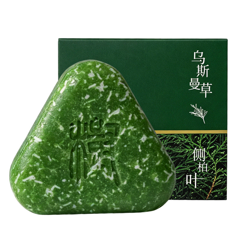 故事树洗发皂侧柏叶手工养发皂乌香皂