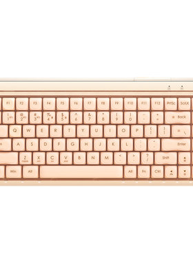 BOW 粉底液无线蓝牙三模键盘鼠标套装手机平板iPad电脑通用打字