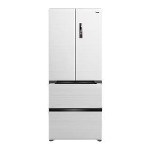 美的470法式冰箱以旧换新补贴大容量超薄嵌入式一级能效风冷无霜