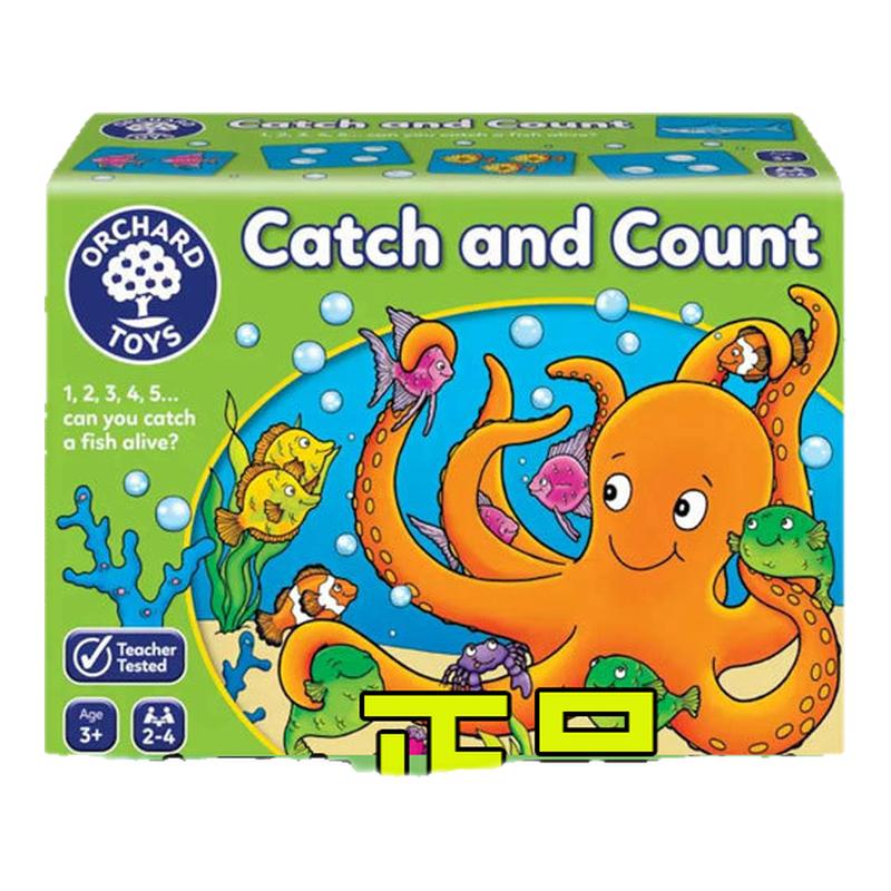 Orchard Toys 捕捉和数数计数Catch and Count儿童益智桌游戏玩具
