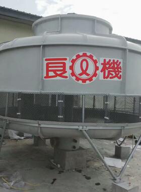 工业冷却塔逆流式玻璃钢大型冷水塔降温闭式冷却水塔良机冷却水塔