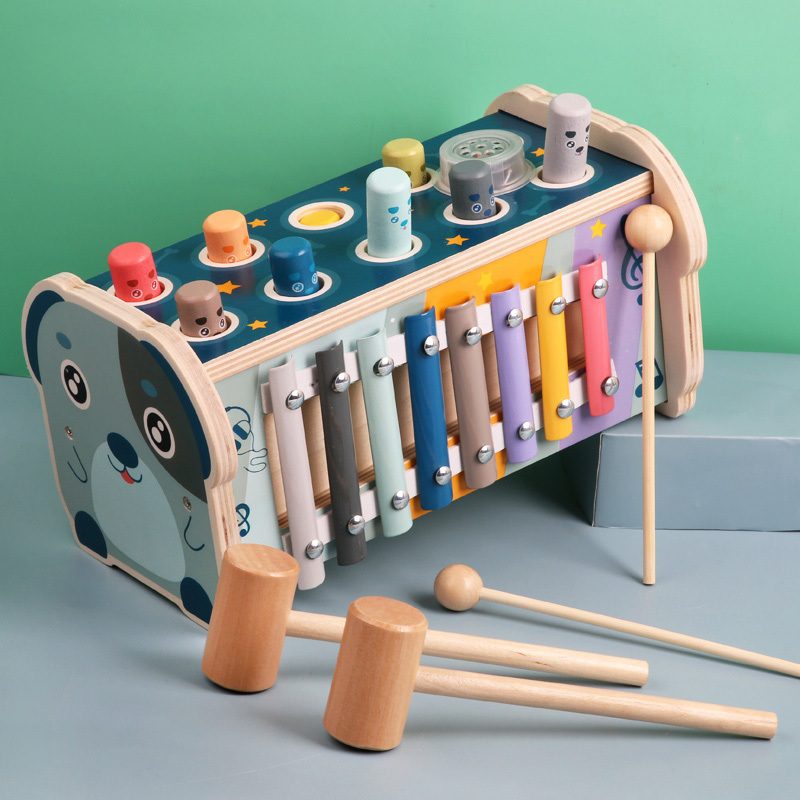 打地鼠玩具多功能婴幼儿益智1-2-3岁宝宝女孩早教半儿童一岁男孩0