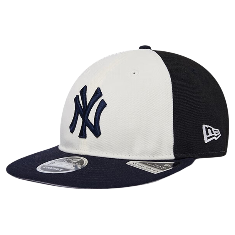 NewEra纽亦华男女950平檐软顶拼色MLB休闲NY鸭舌帽棒球帽13492638
