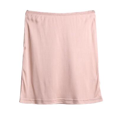 防走光短裙包臀裙女半身裙桑蚕丝