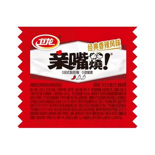 卫龙亲嘴烧辣条80片四口味混合零食经典香辣风味亲嘴烧散装大刀肉