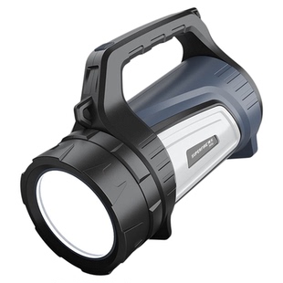 神火手电筒户外超亮远射大功率充电宝便携式家用工地工程照明灯