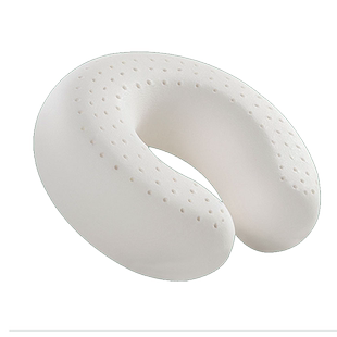 泰国天然乳胶U型护颈椎枕头颈枕U形飞机旅行脖子午休趴睡U枕便携