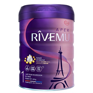 圣元优博瑞霂SUPER1段0-6月法国进口欧盟版新生婴儿配方奶粉800g