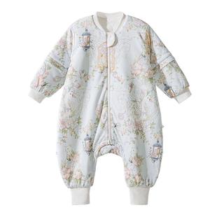 贝肽斯[肽暖]婴儿睡袋春秋冬款恒温中大童分腿防踢被四季通用