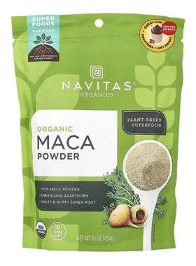 香港直邮Navitas Organics 有机玛卡粉 补充营养维持平衡454g/瓶