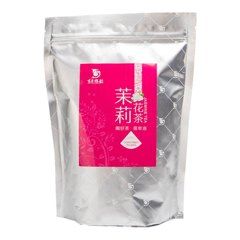 东茶雅韵茉莉花茶50包入三角茶包