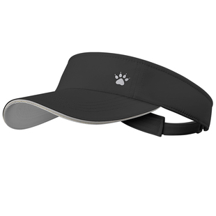 卡尔美跑步空顶帽速干防晒帽子男夏季防紫外线太阳帽运动帽无顶帽